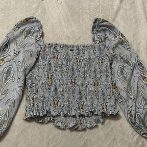 O’Neill silk flow top